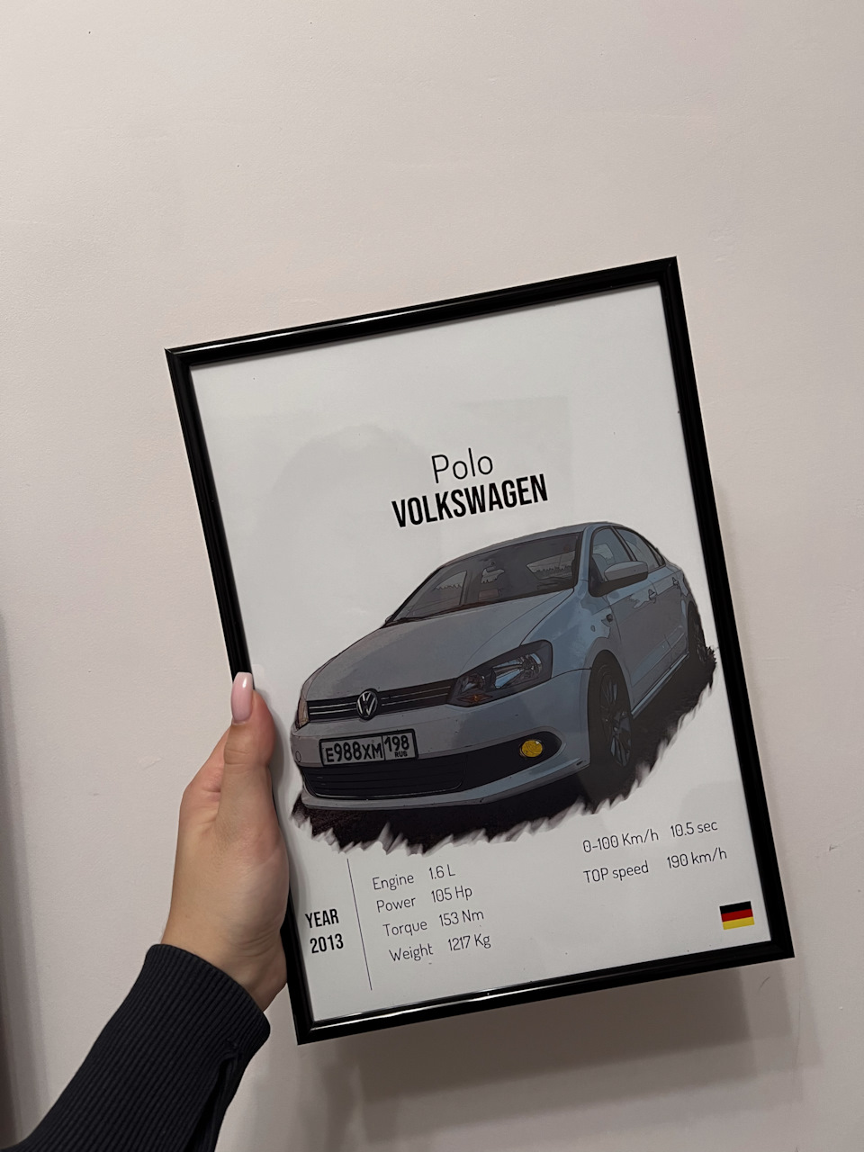 Подарок от жены🫶 — Volkswagen Polo Sedan, 1,6 л, 2013 года | своими руками  | DRIVE2