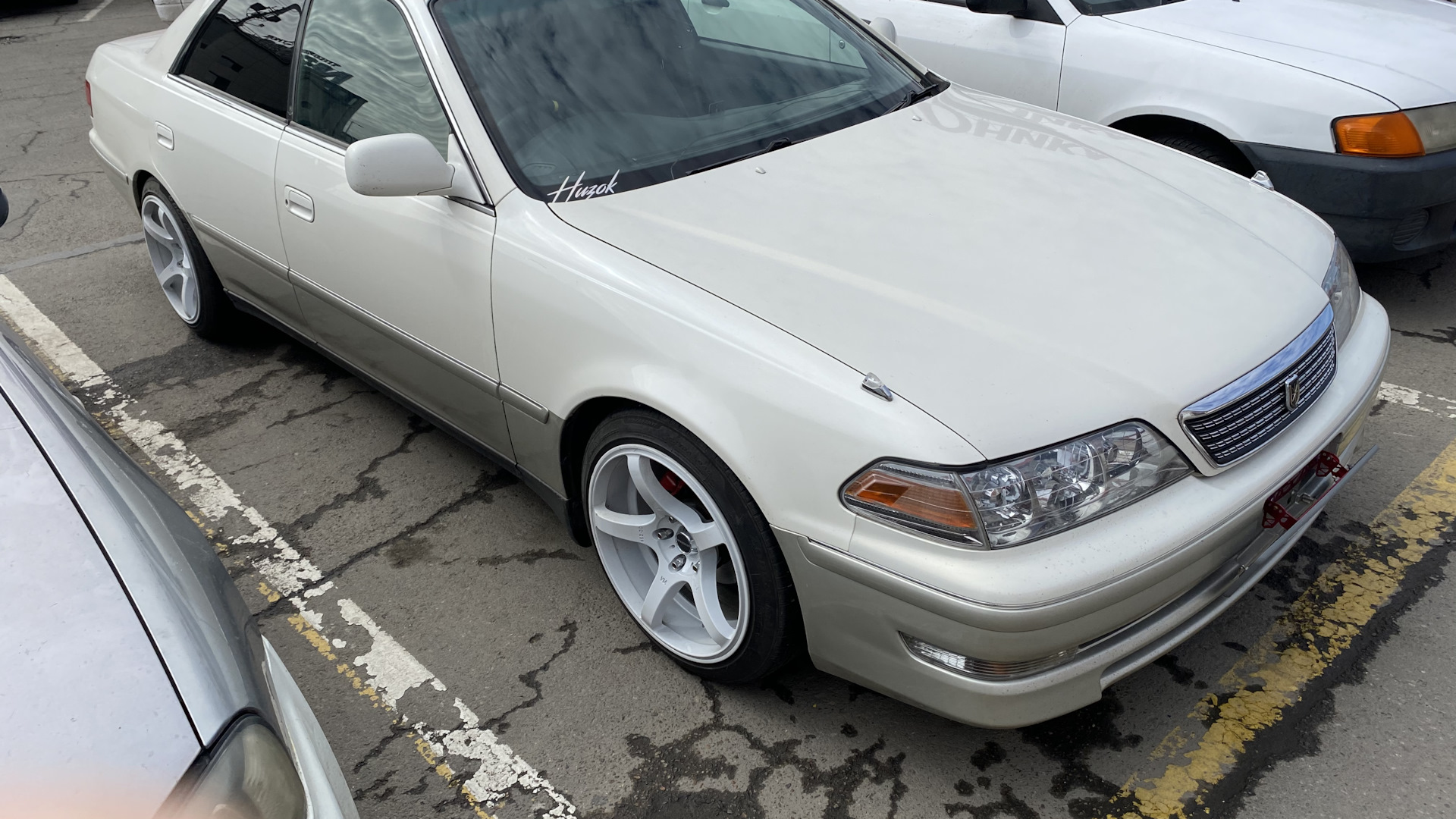 Toyota Mark II (100) 2.0 бензиновый 1999 | Дым машина на DRIVE2