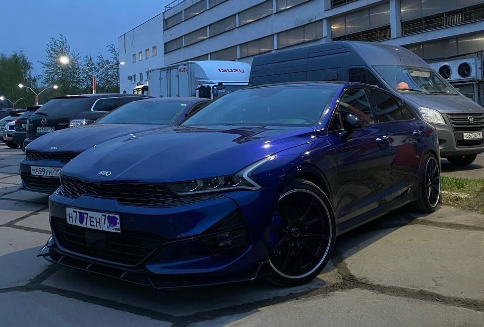 занижение -34 / -32 — KIA K5 (3G), 2,5 л, 2020 года | тюнинг | DRIVE2