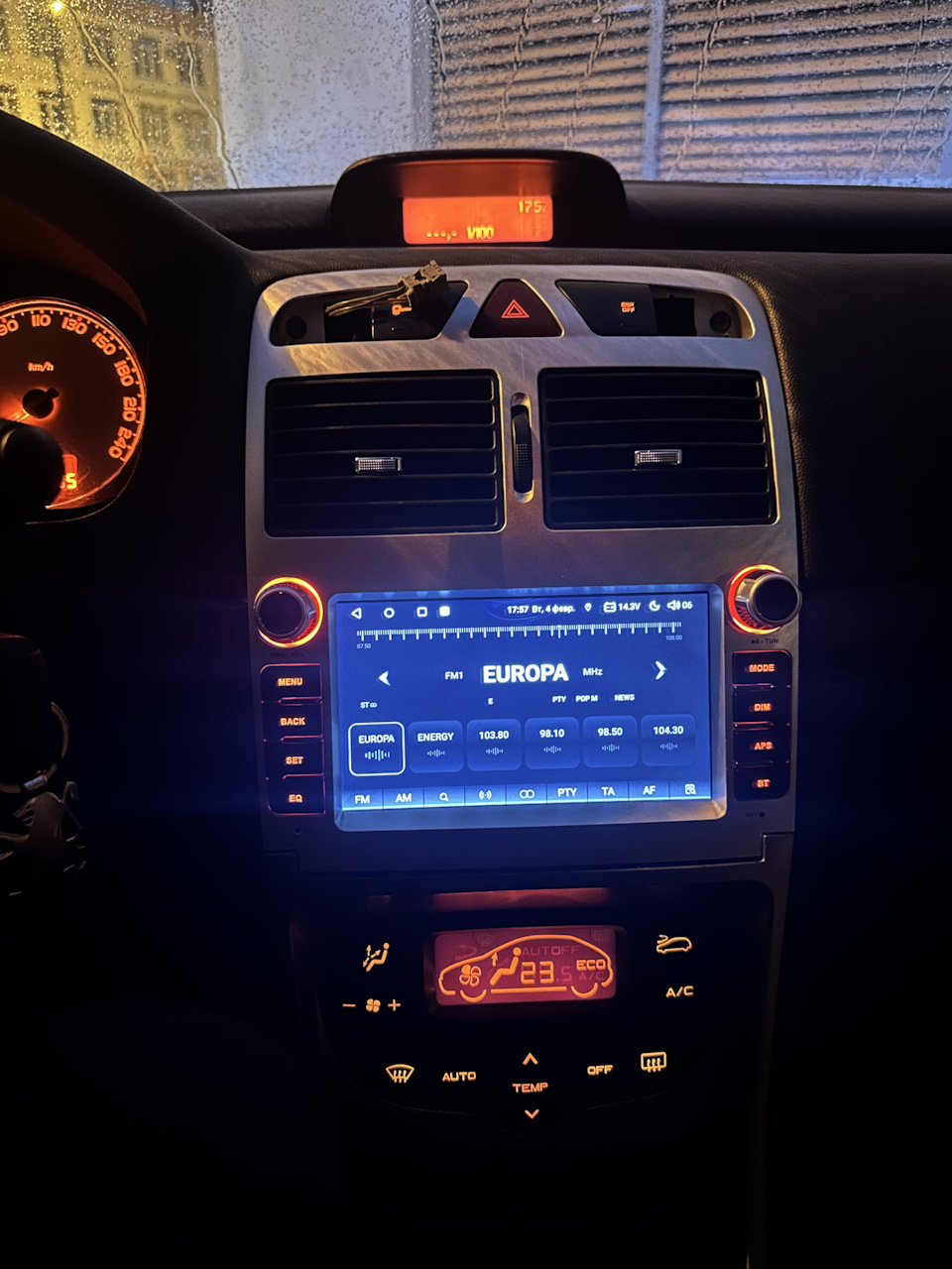 Android магнитола в дорестайл Peugeot 307 — Peugeot 307, 2 л, 2003 года ...