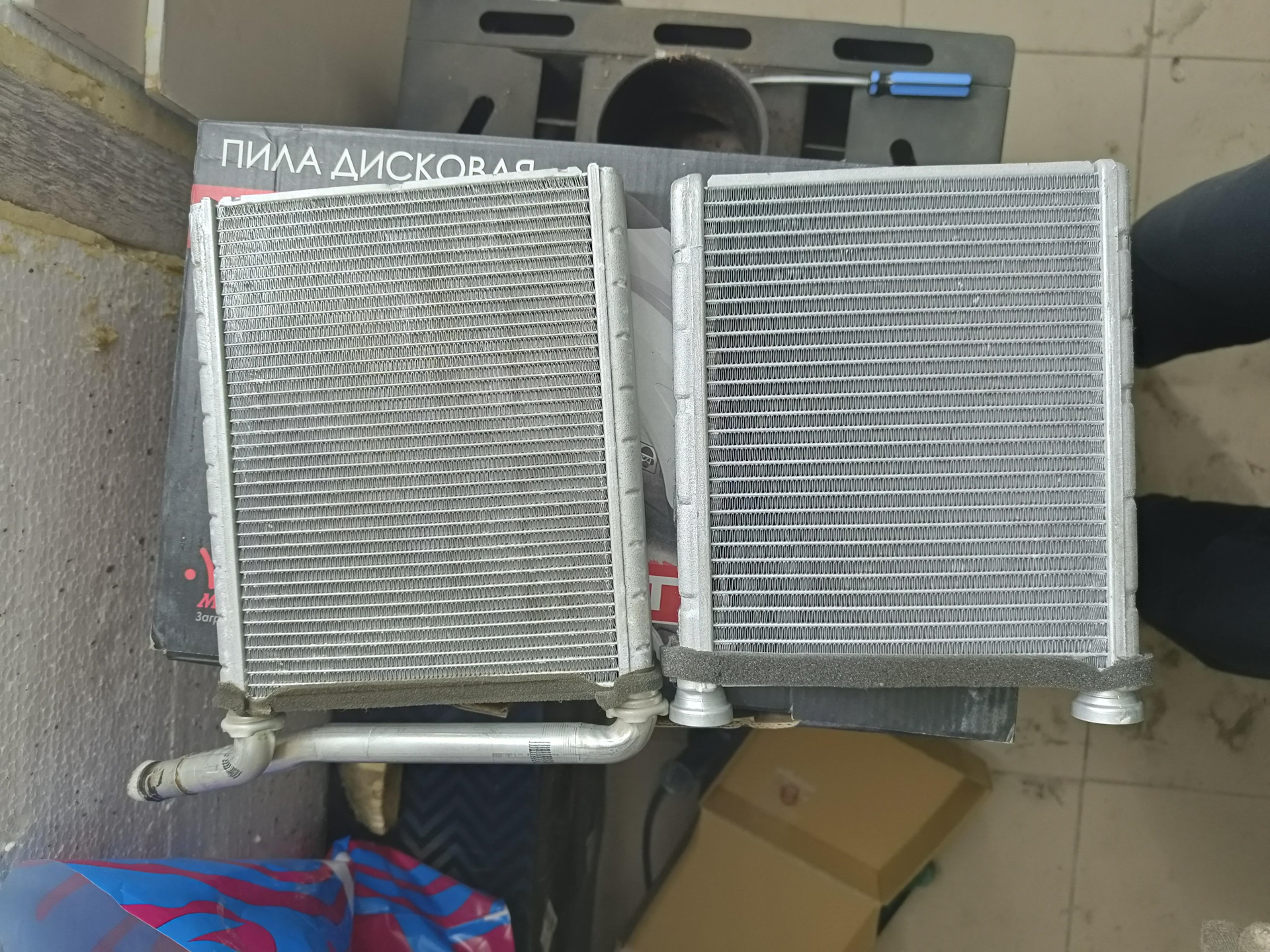 Замена радиатора печки — Toyota Corolla (140/150), 2 л, 2007 года ...