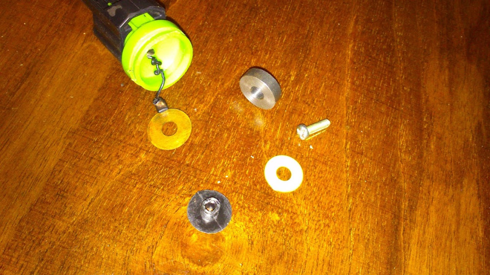 Датчик детонации "Новосибирский" вариант. — Honda Accord (6G), 2 л ...