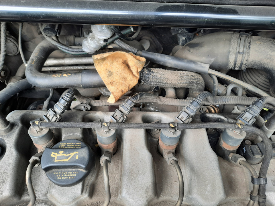 Фото в бортжурнале KIA Sportage (2G). Запчасти на фото: 500810