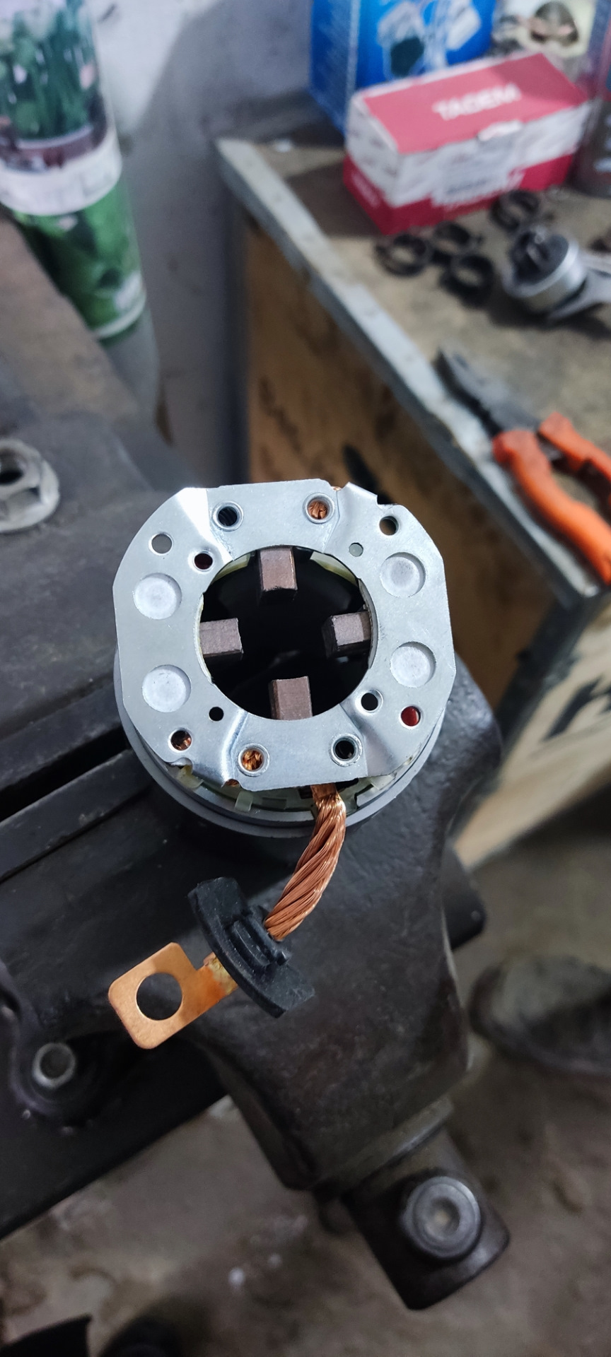 Ревизия стартера — Toyota Corolla (140/150), 1,6 л, 2010 года | своими ...