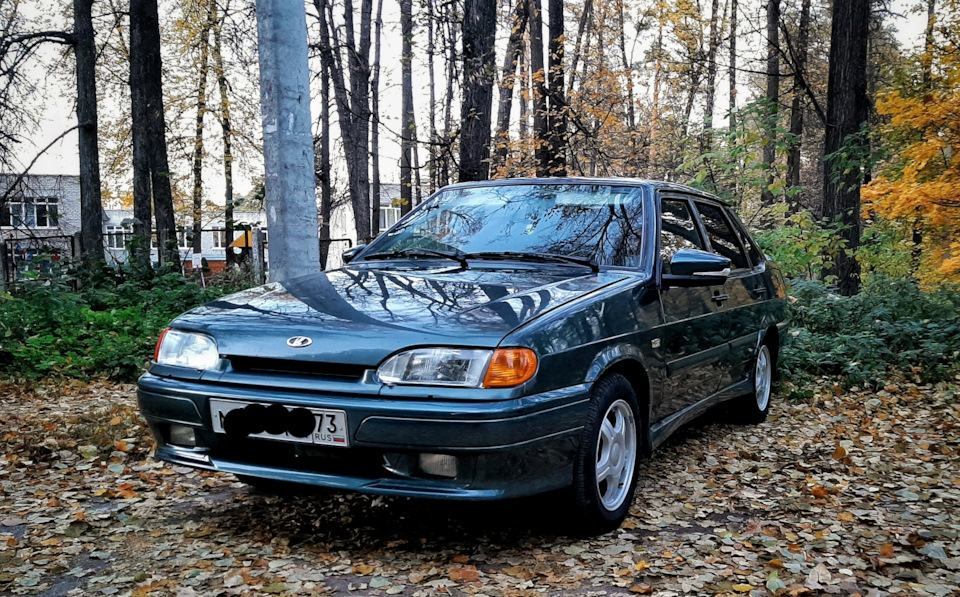 1️⃣4️⃣. Замена стекол на фарах + рыжие поворотники — Lada 2115, 1,6 л ...