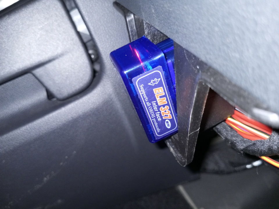 Температура АКПП через OBDII ELM327 Car Scaner Фольксваген Поло Лифтбек ...