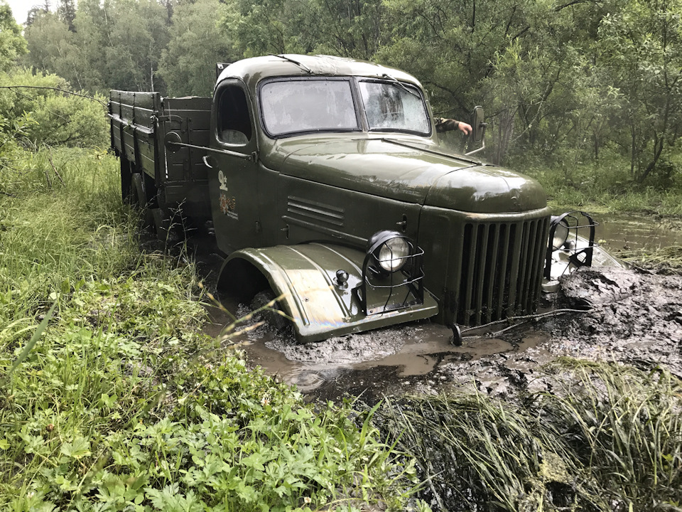 Сибирская тайга🌲 — ЗИЛ 157, 5,5 л, 1971 года | покатушки | DRIVE2