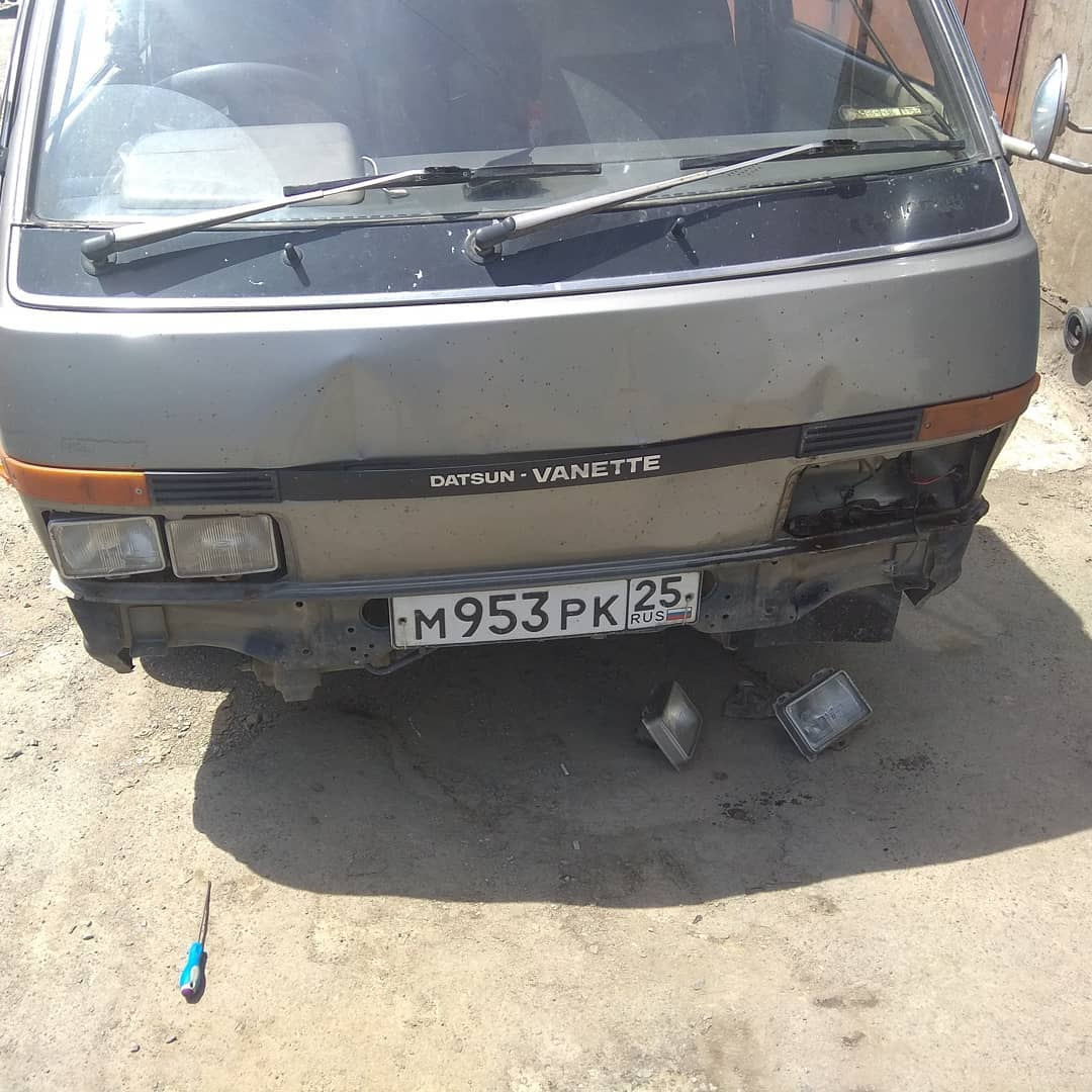 Как поменять лампочку ниссан ванетте Скажем ржы -нет! - Nissan Vanette (1G), 2 л, 1985 года своими руками DRIVE2