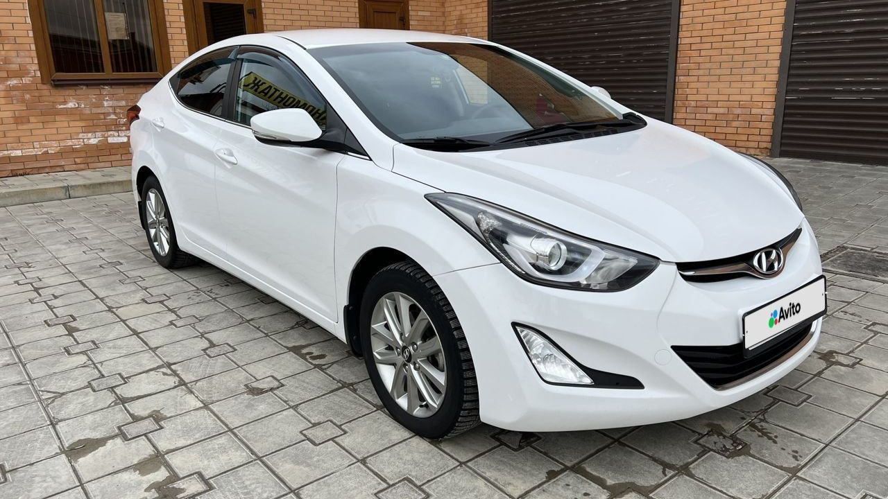 Hyundai Elantra (5G) 1.8 бензиновый 2014 | *Снежинка* на DRIVE2