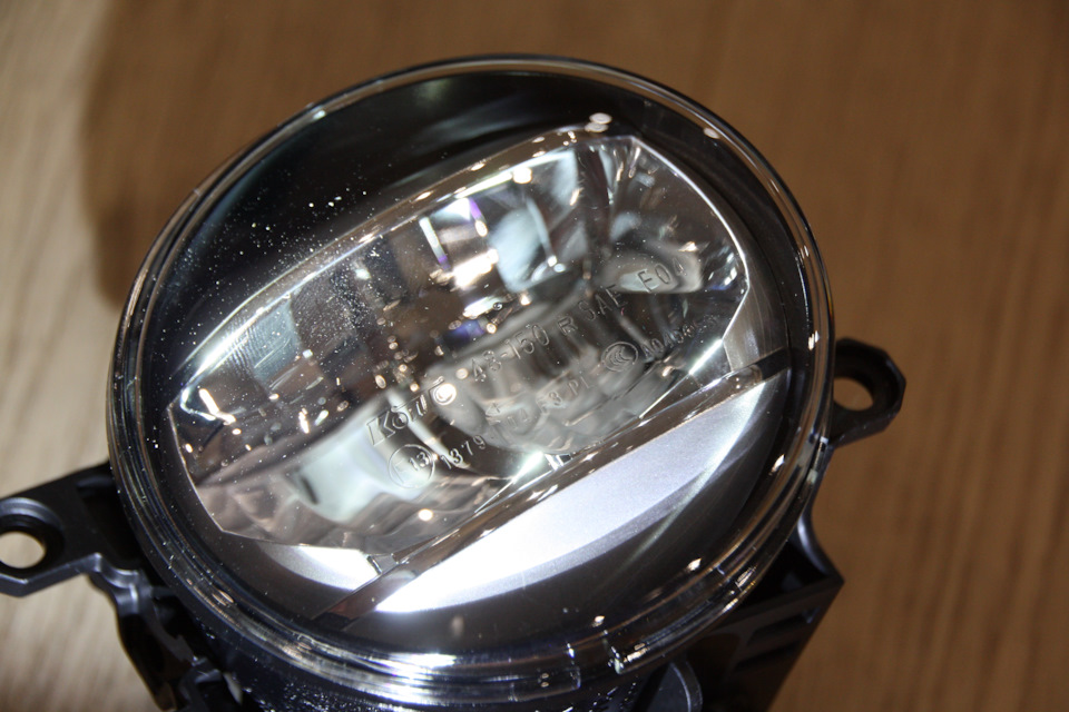 Противотуманные фары LED Lexus/Toyota — Toyota Highlander (XU50), 3,5 л ...