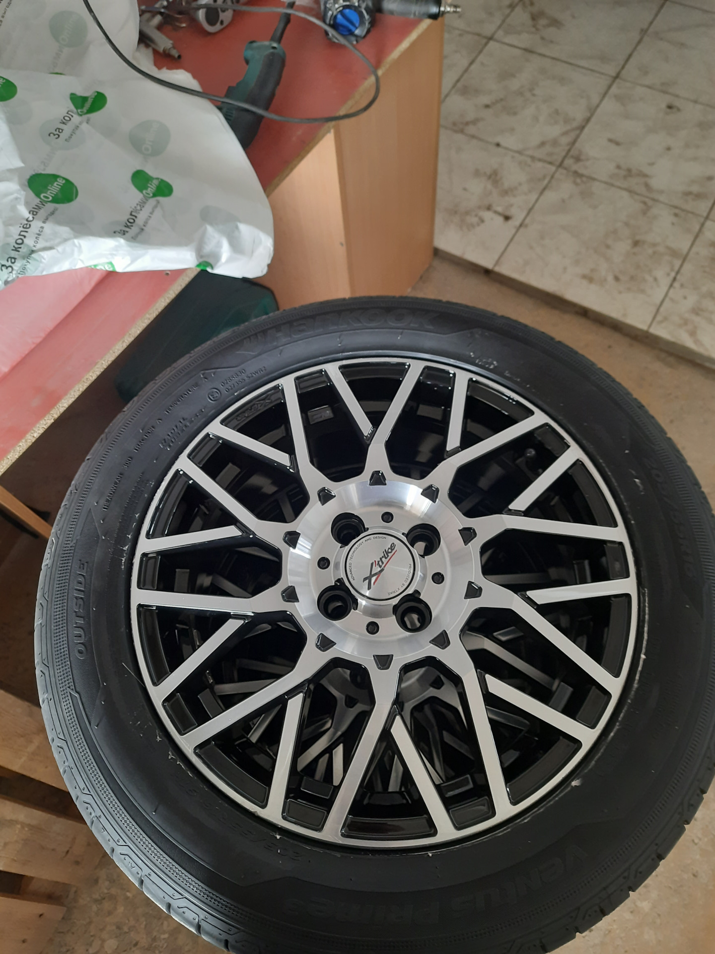 Диски и шины 16-е на лето. X`trike X-125 + Hankook Ventus Prime3 — Lada ...