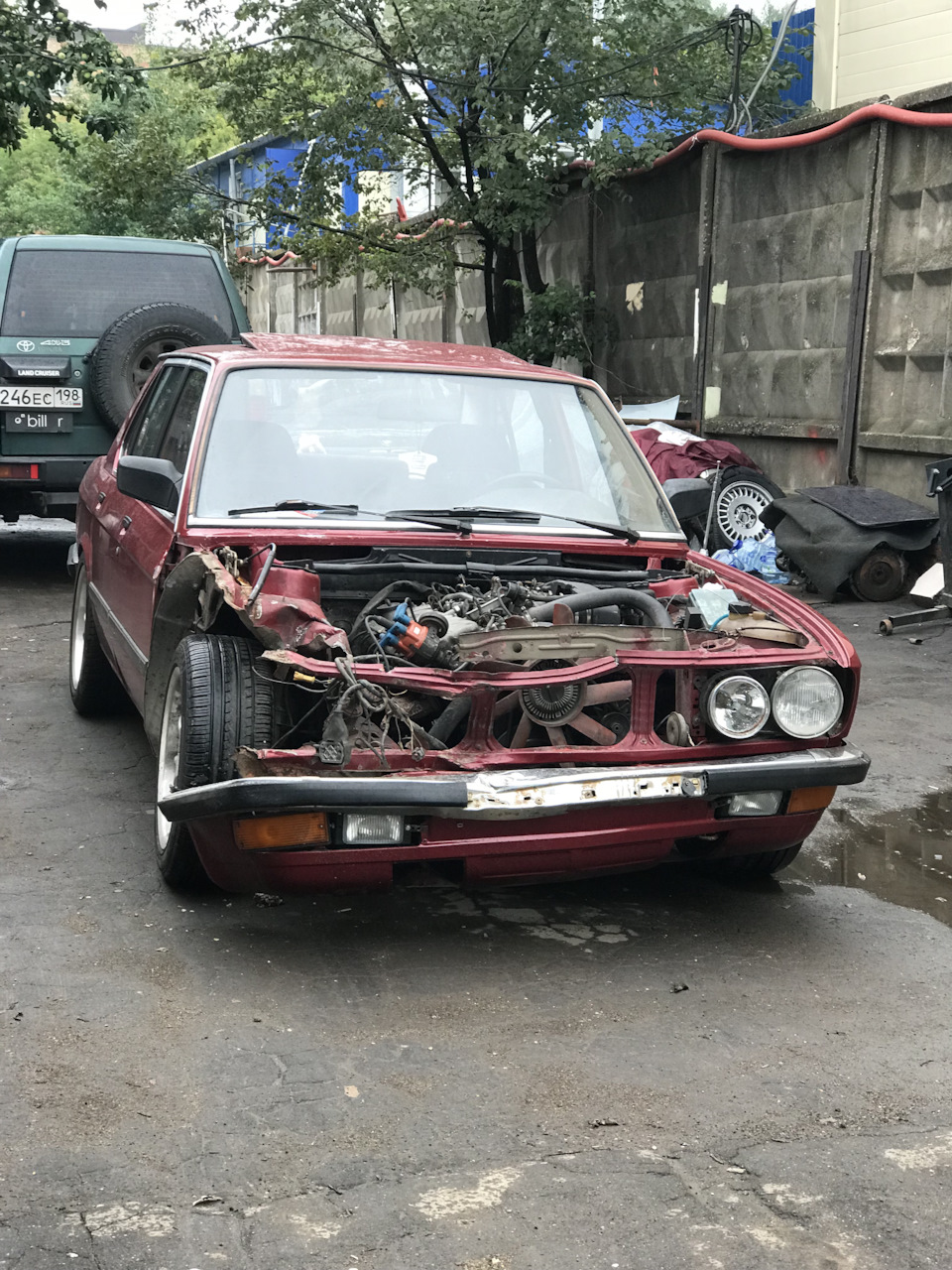 Восстановление гонки или вторая жизнь е28. — BMW 5 series (E28), 3,4 л,  1982 года | кузовной ремонт | DRIVE2