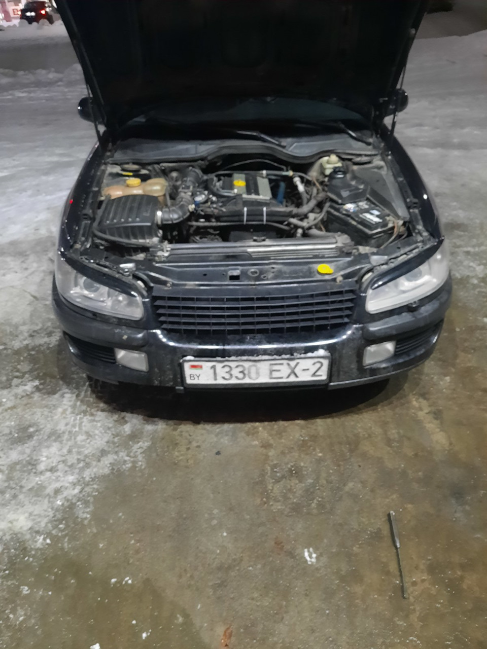 Решетка радиатора — Opel Omega B, 2 л, 1999 года | тюнинг | DRIVE2