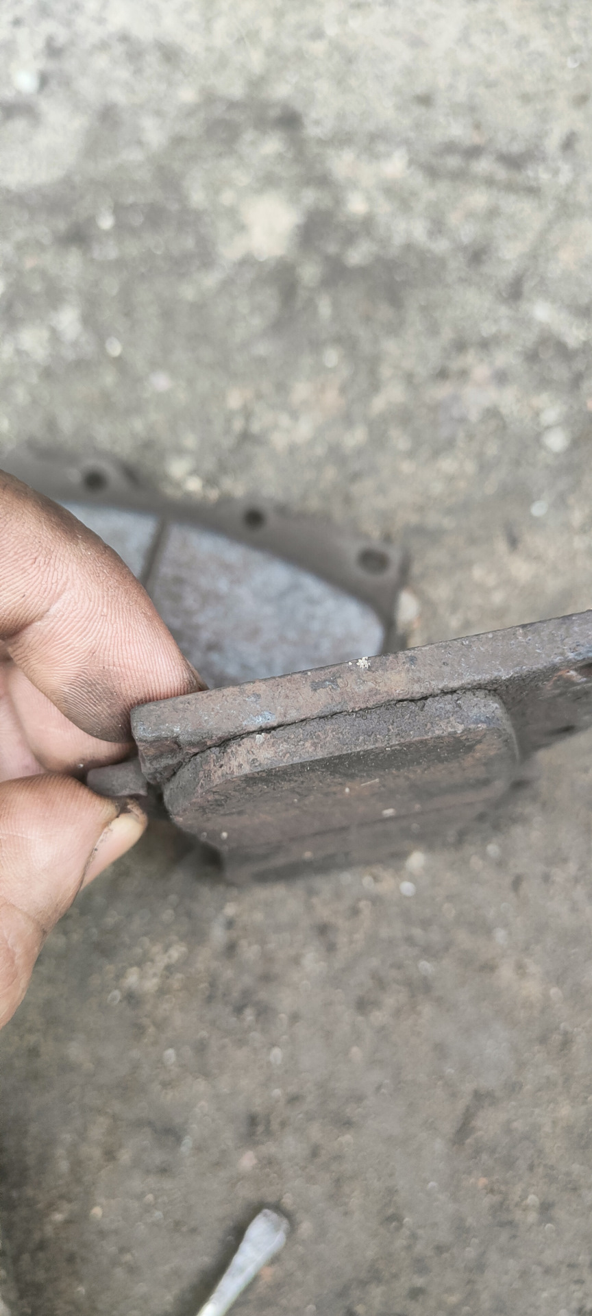 Замена колодок суппорта Toyota Land Cruiser на газели. — ГАЗ Газель, 7 ...