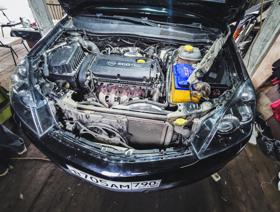 Теплообменник 🤔 и Прямоточный выхлоп — Opel Astra H GTC, 1,8 л, 2007 ...