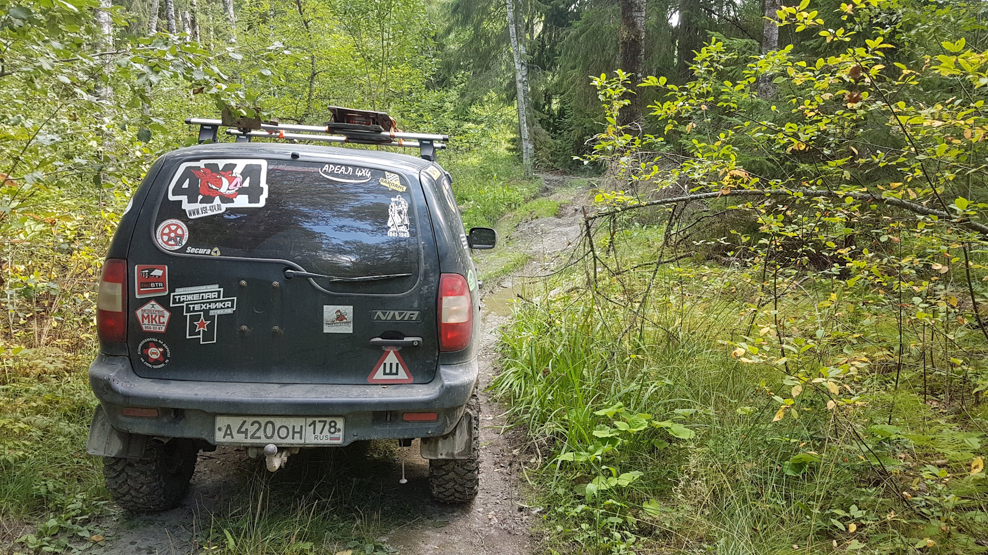 На Ястребиное озеро. часть 2. — Chevrolet Niva, 1,7 л, 2008 года |  путешествие | DRIVE2