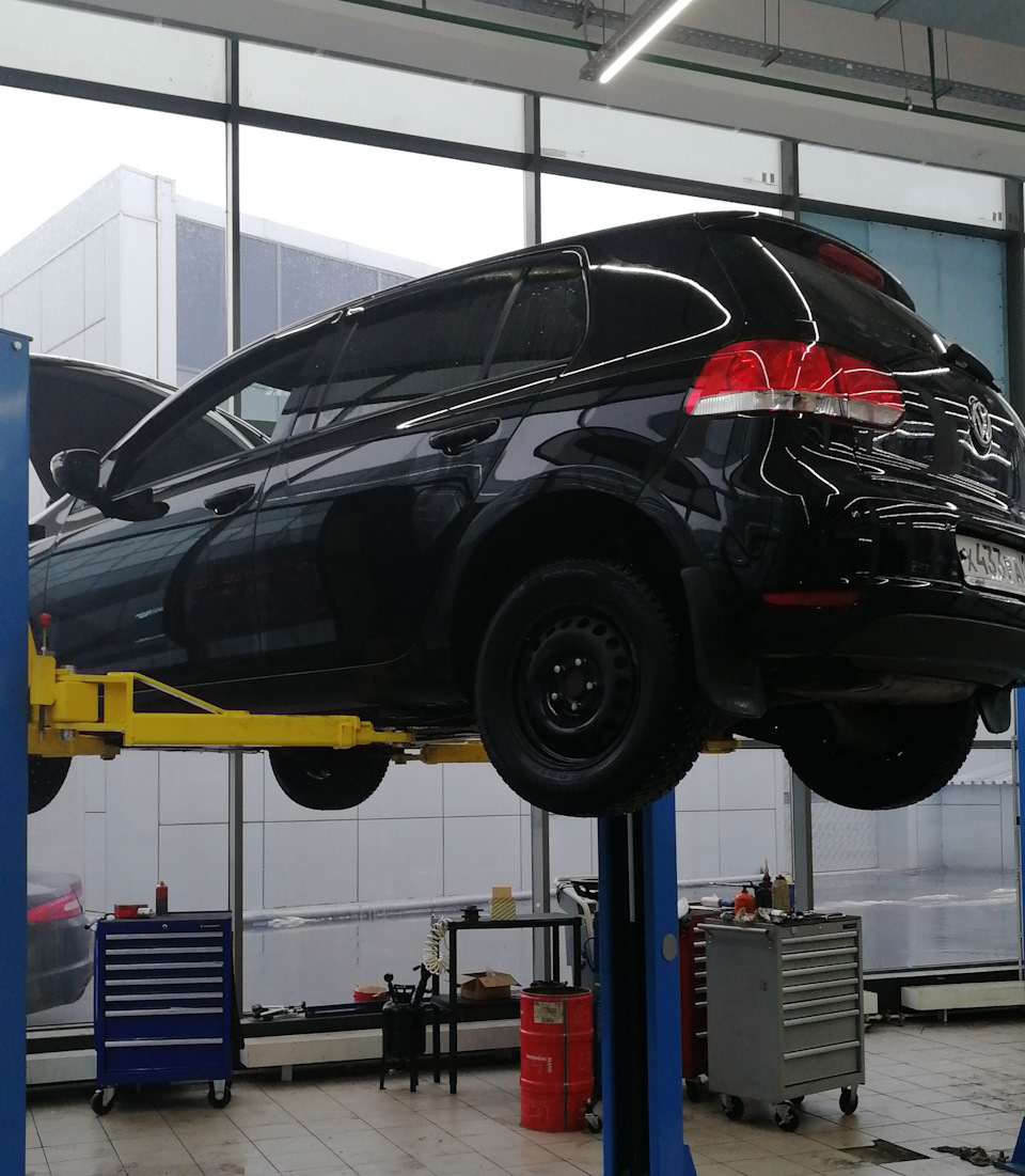 Глухой стук при поворотах руля и ревизия подвески. — Volkswagen Golf ...