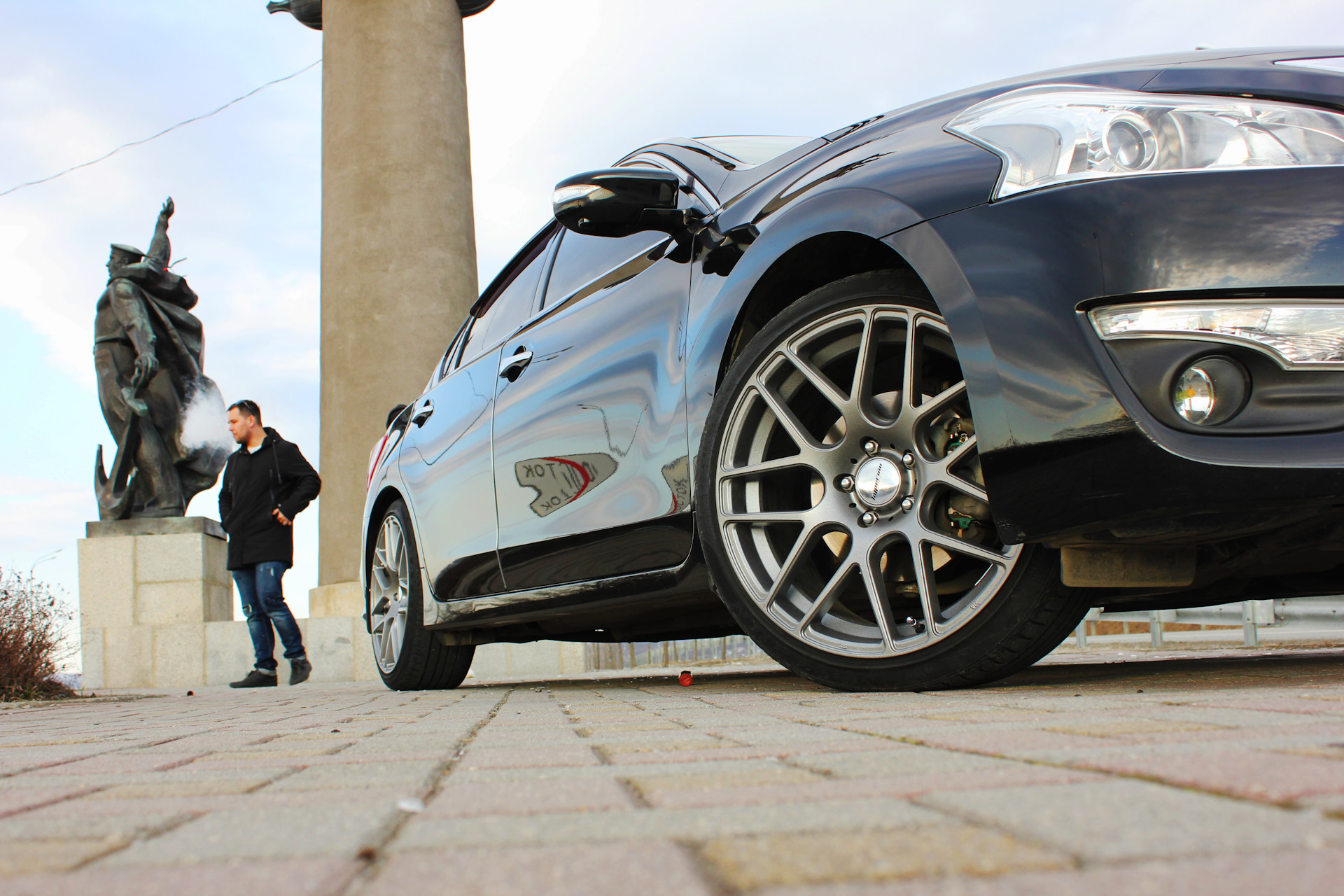 Замена гофры глушителя. — Lada Калина 2 хэтчбек, 1,6 л, 2013 года ...