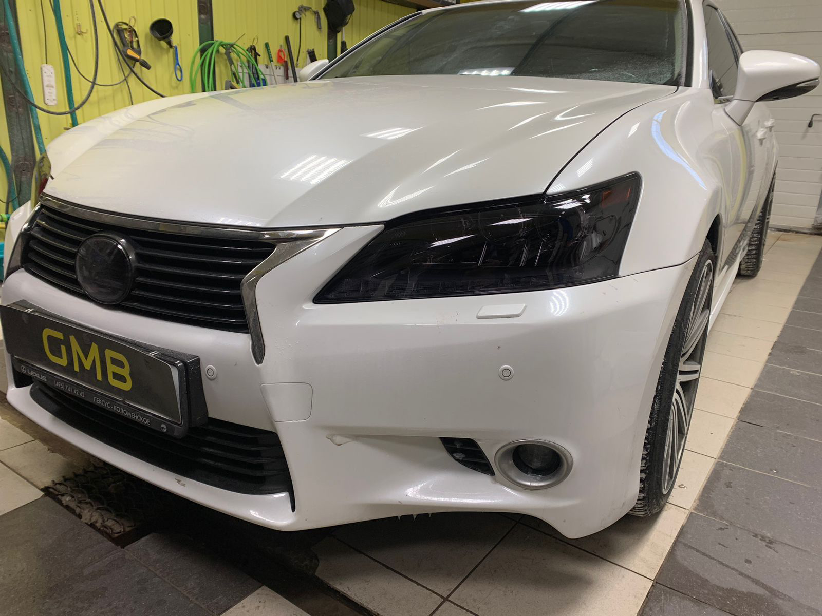 Полиуретановая антигравийная пленка DAYTONA PPF фотохром — Lexus GS ...