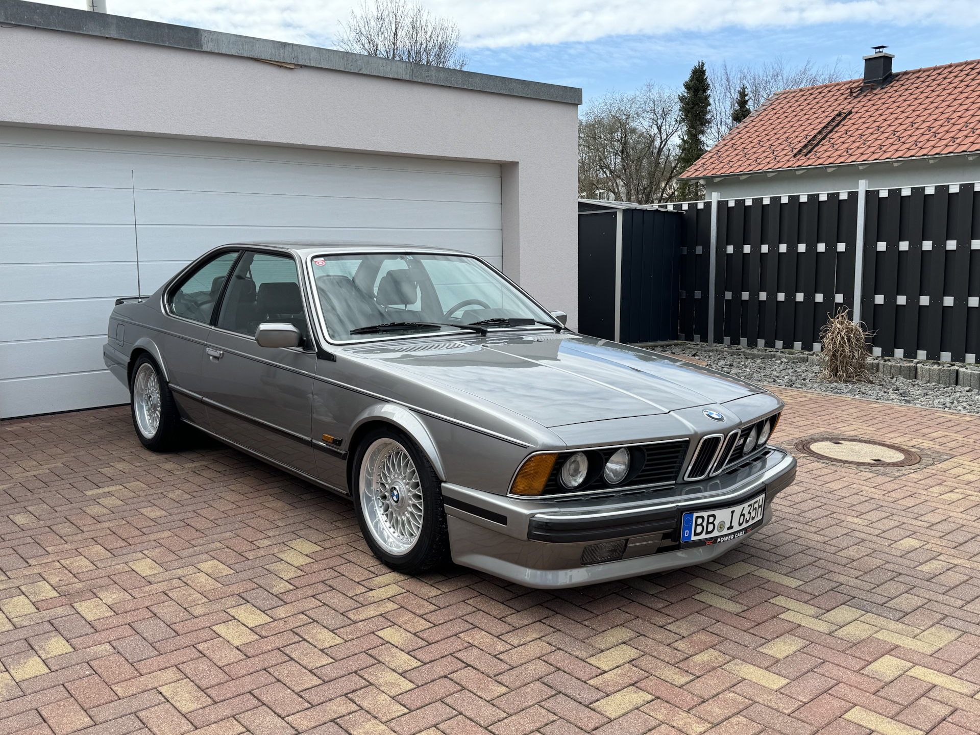 Учёт, номера и первый выезд — BMW 6 series (E24), 3,5 л, 1989 года | другое  | DRIVE2