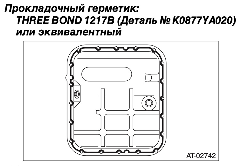 K0877YA020 Герметик SUBARU | Запчасти на DRIVE2