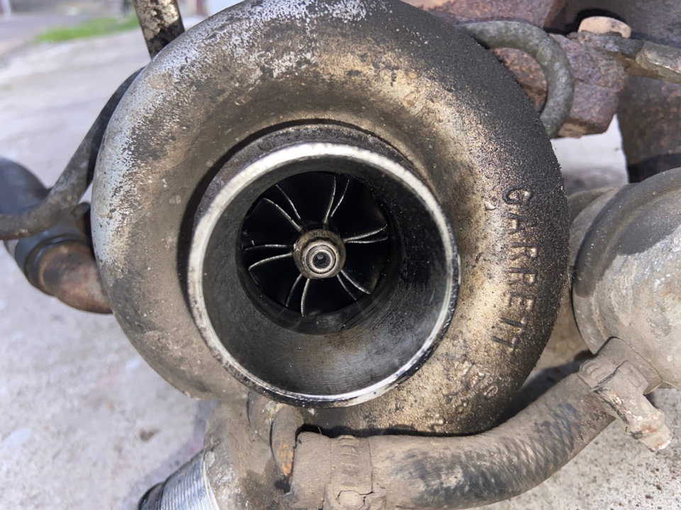 Турбине пришёл конец. Замена картриджа. — Peugeot 806, 1,9 л, 1998 года ...