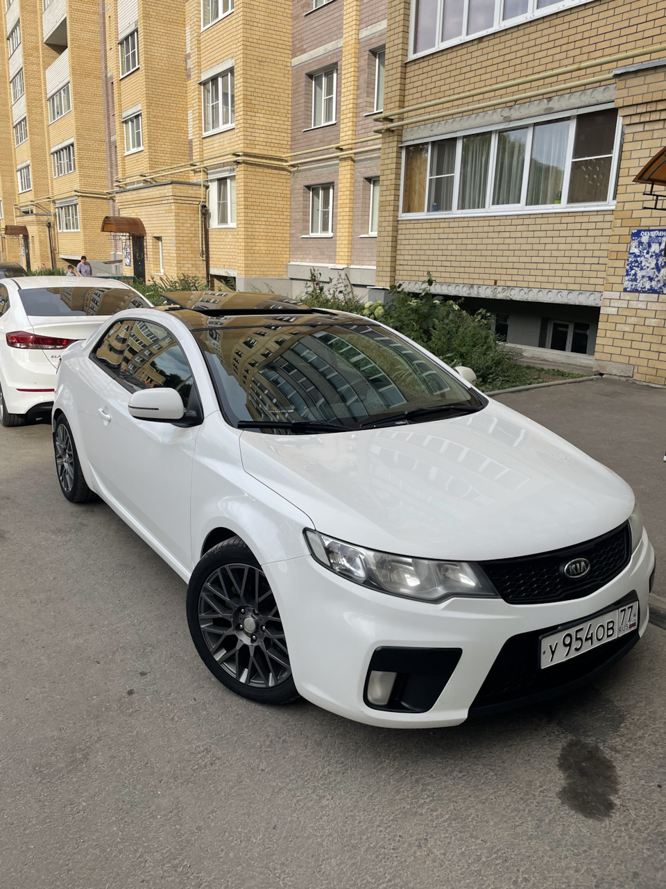 Установка люка на машину без люка))) — KIA Cerato Koup (1G), 1,6 л, 2012  года | тюнинг | DRIVE2