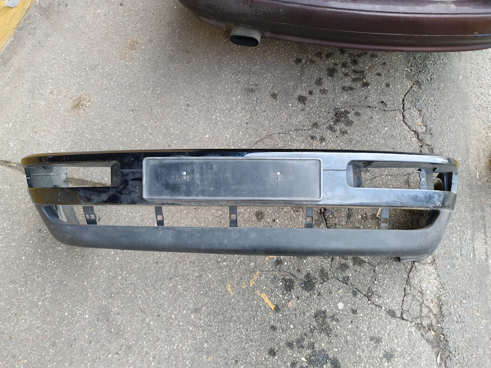 Приобретение приятностей; вопросы по бамперу — Audi 80 (B4), 1,9 л ...