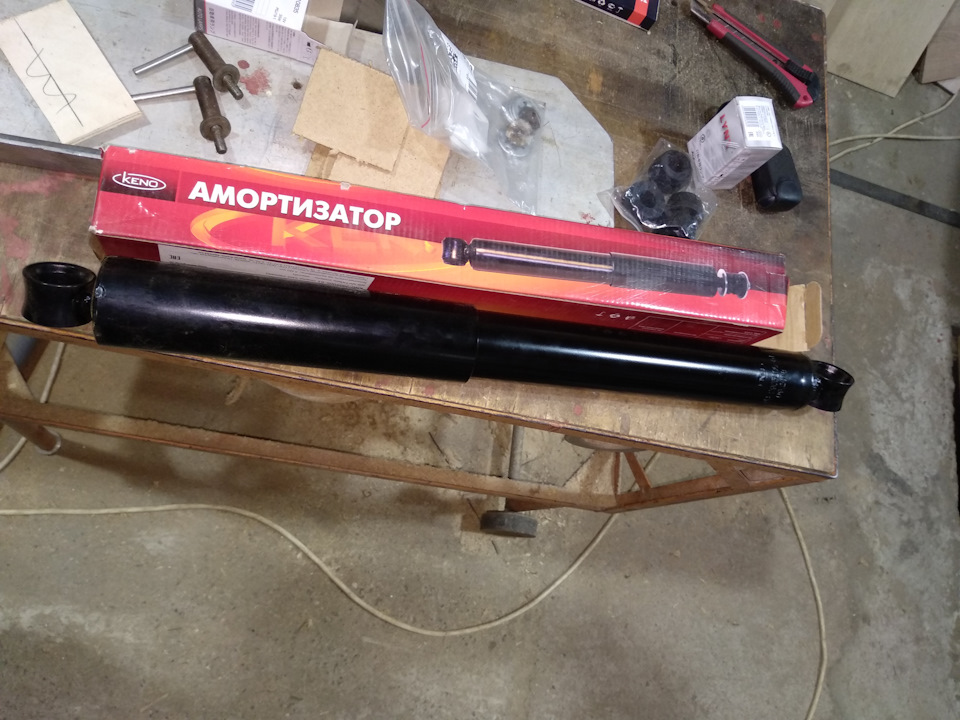 Задние амортизаторы от газели — дубль два. — УАЗ Patriot, 2,7 л, 2015 ...