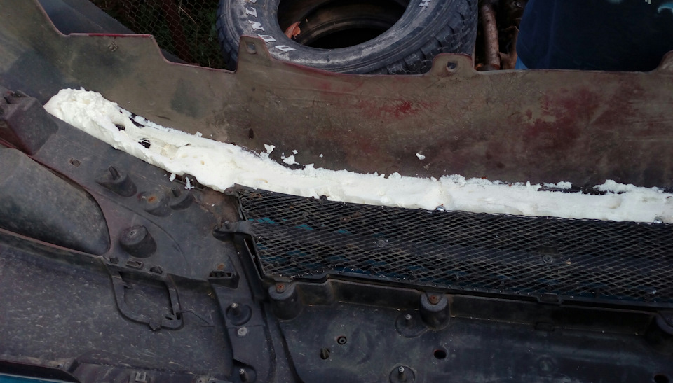 Ч.1. — Установка туманок в бампер на Лада Веста — Lada Vesta (1G), 1,6 ...