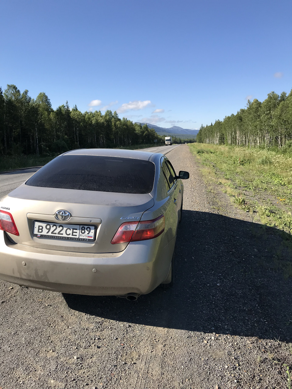 Поездка Тарко-Сале-Ингушетия-Чечня-Абхазия — Toyota Camry (XV40), 2,4 л,  2008 года | фотография | DRIVE2