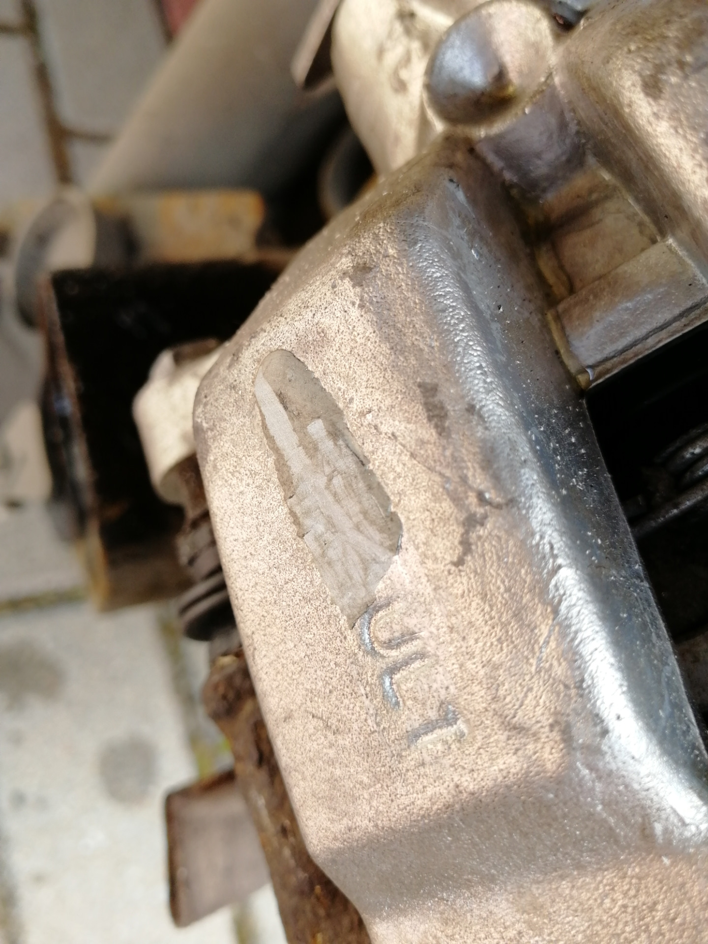Востановленный задний суппорт на megane 2 — Renault Megane II, 1,6 л ...