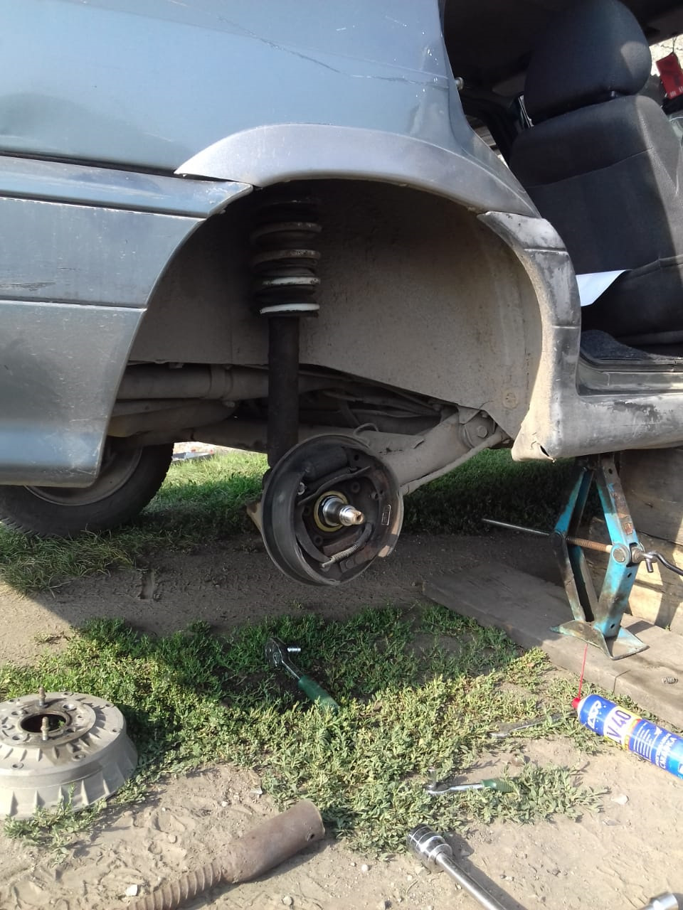 Долой занижение и гудящий подшипник… — Lada 2115, 1,5 л, 2005 года ...