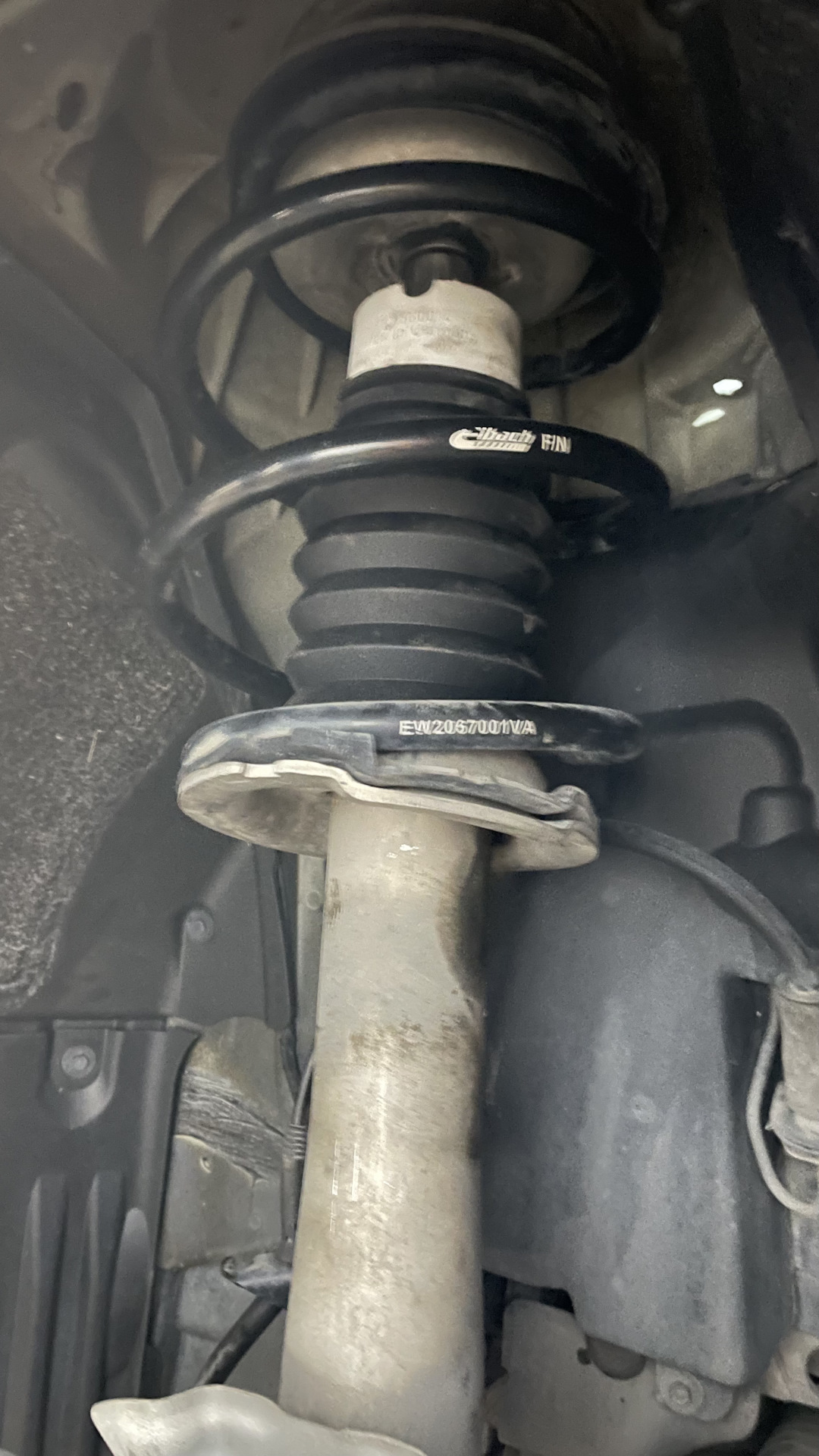 Пыльники и отбойники передних амортизаторов. — BMW 5 series (E60), 3 л ...