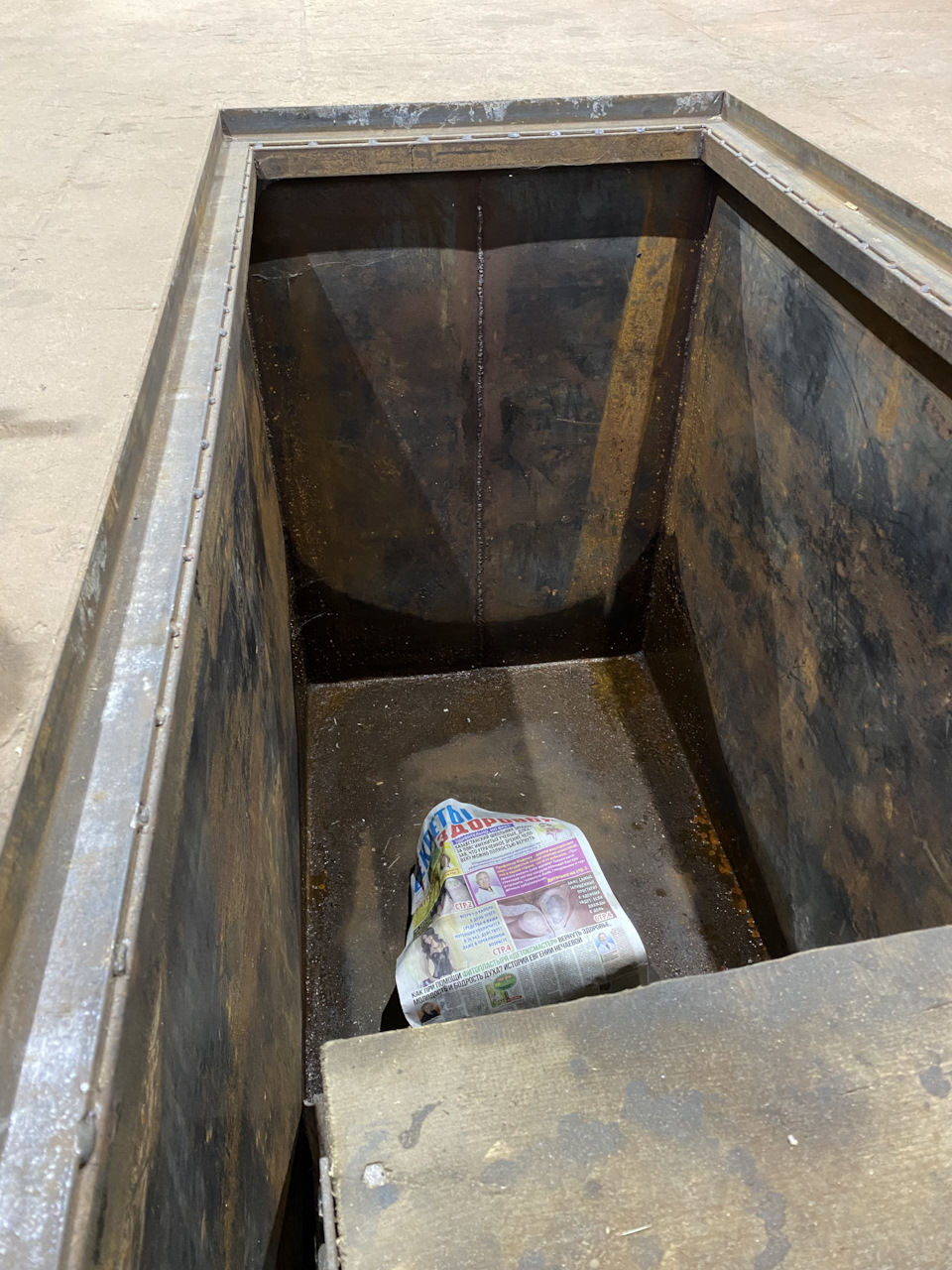 Конденсат в смотровой яме — Сообщество «Гаражные дела» на DRIVE2