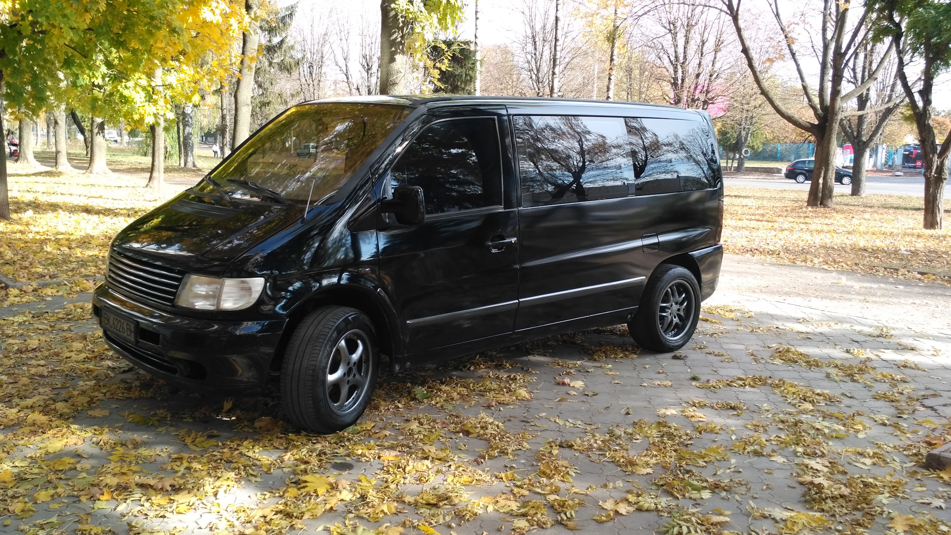 Mercedes-Benz Vito (1G) 2.2 дизельный 2000 | Чёрный лёд® на DRIVE2