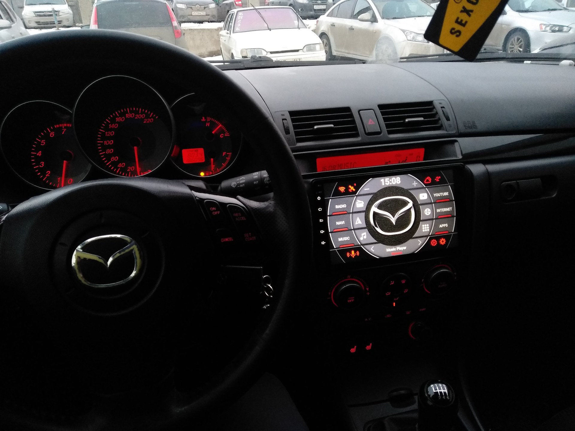 20. Android Мультимедиа. Замена штатки — Mazda 3 (1G) BK, 2 л, 2007 года |  автозвук | DRIVE2