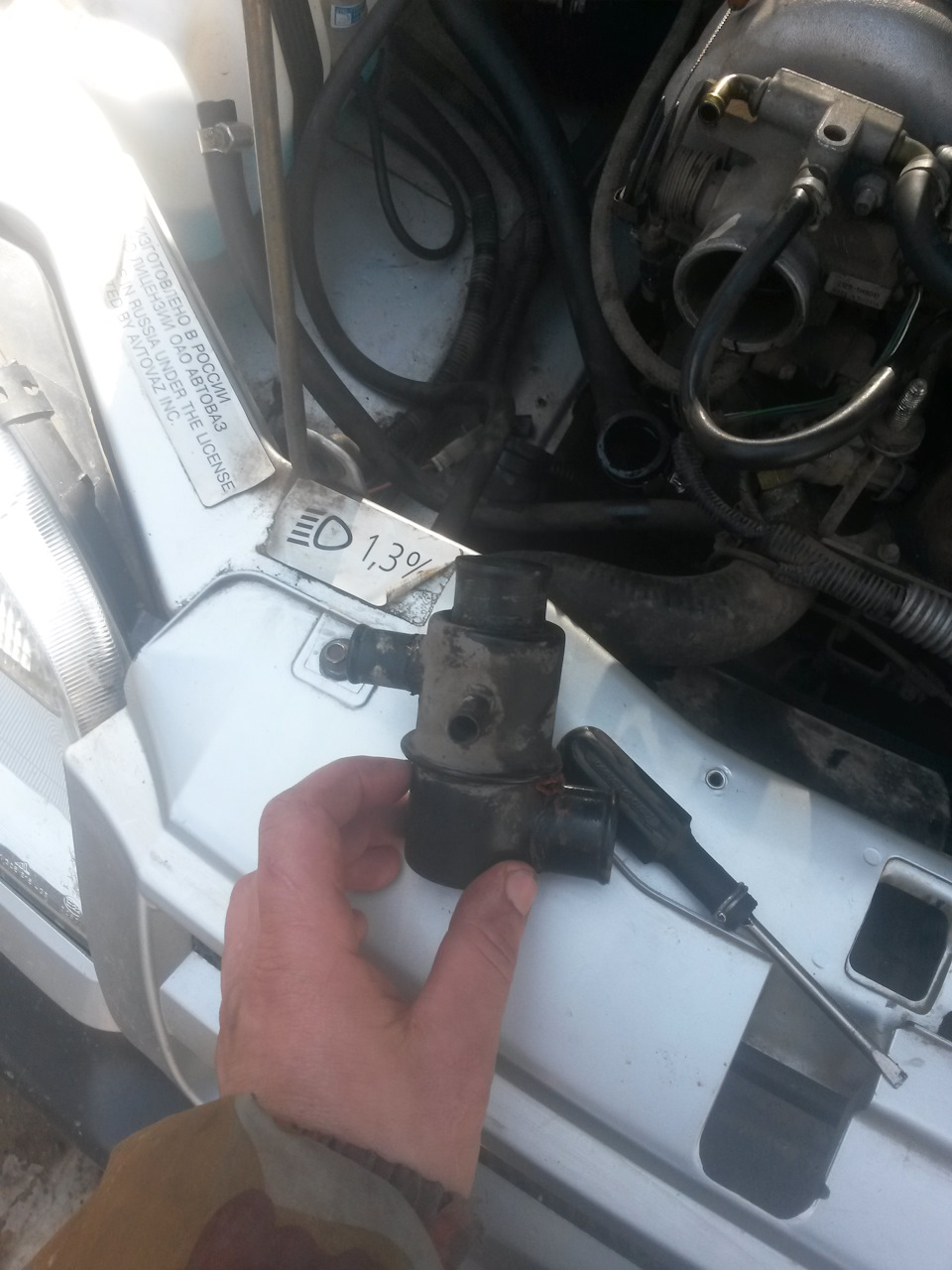 Пришло время синего)) — Chevrolet Lanos, 2 л, 2008 года | своими руками ...