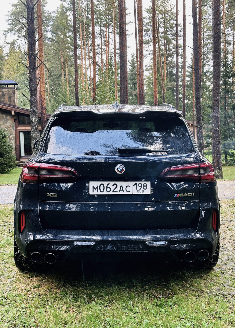 Поставил задний бампер от f95 — BMW X5 (G05), 3 л, 2021 года | тюнинг ...