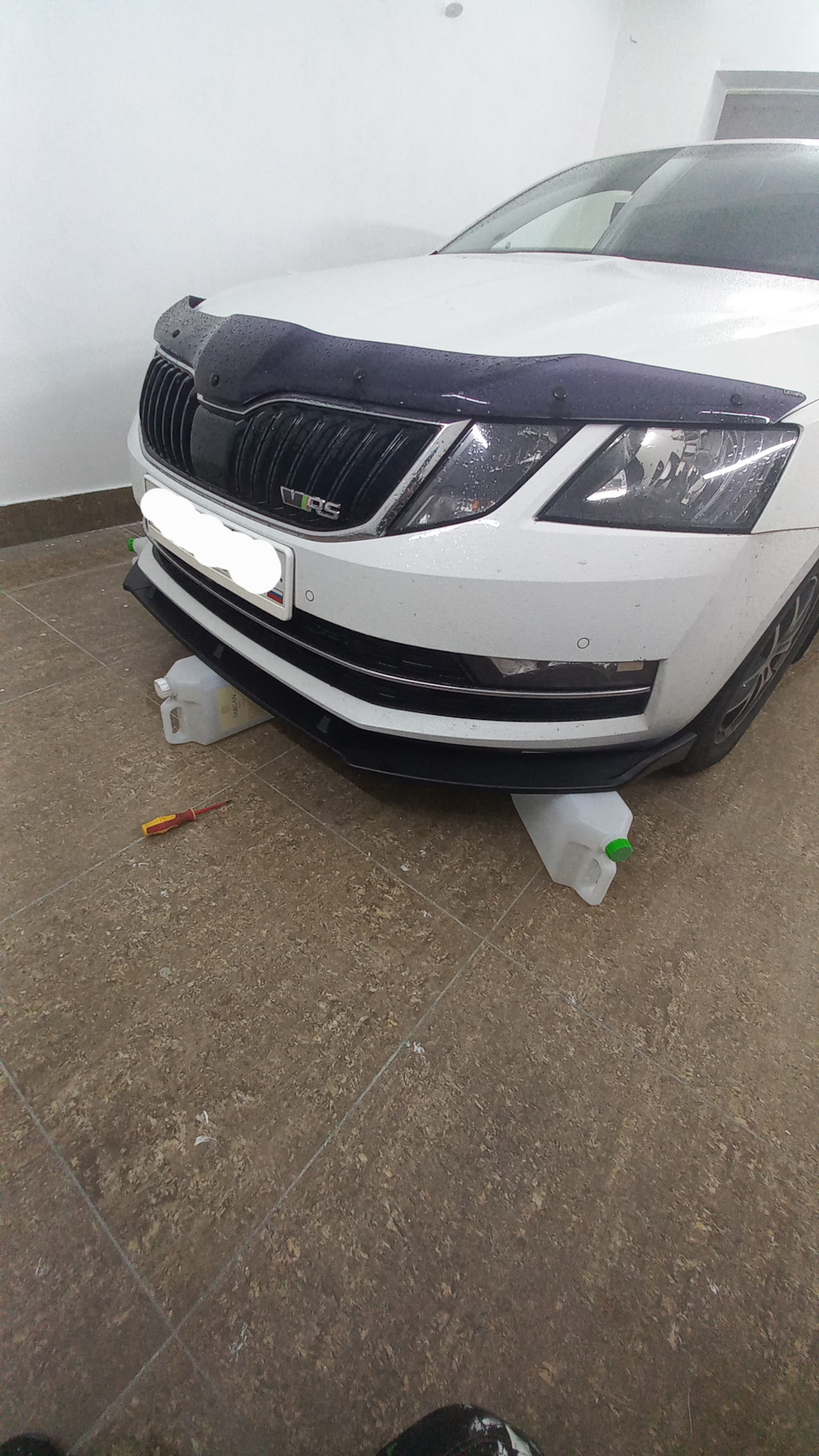 Сплиттер и дифузор — Skoda Octavia A7 Mk3, 1,4 л, 2020 года | стайлинг ...