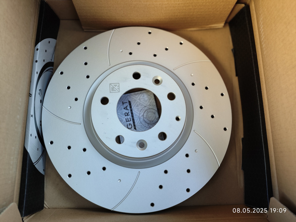 Тормоза MPS 6: GERAT Platinum — Новые тормозные диски вкруг +