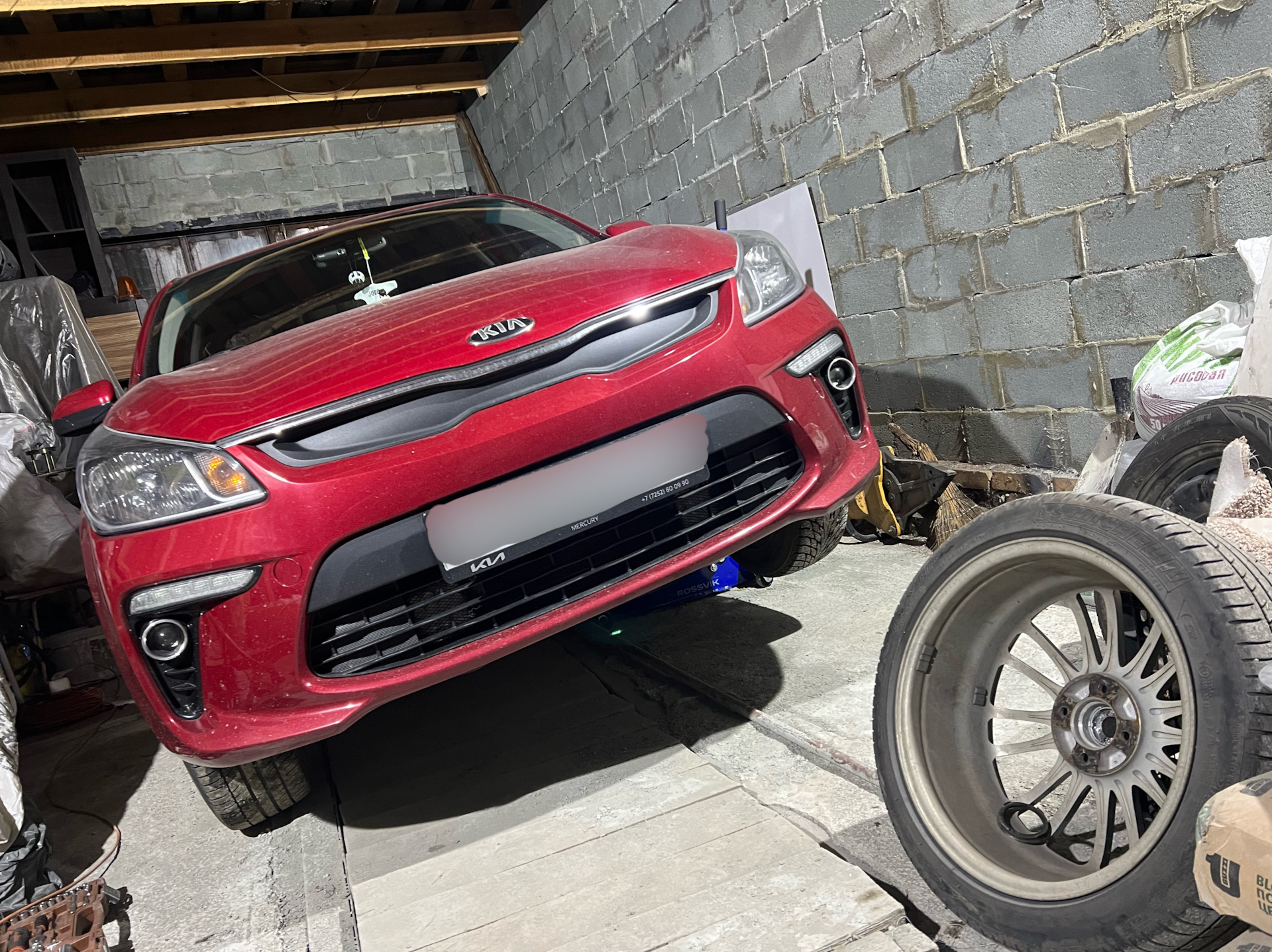 Замена колес и чистка арок — KIA Rio (4G), 1,6 л, 2017 года | своими ...