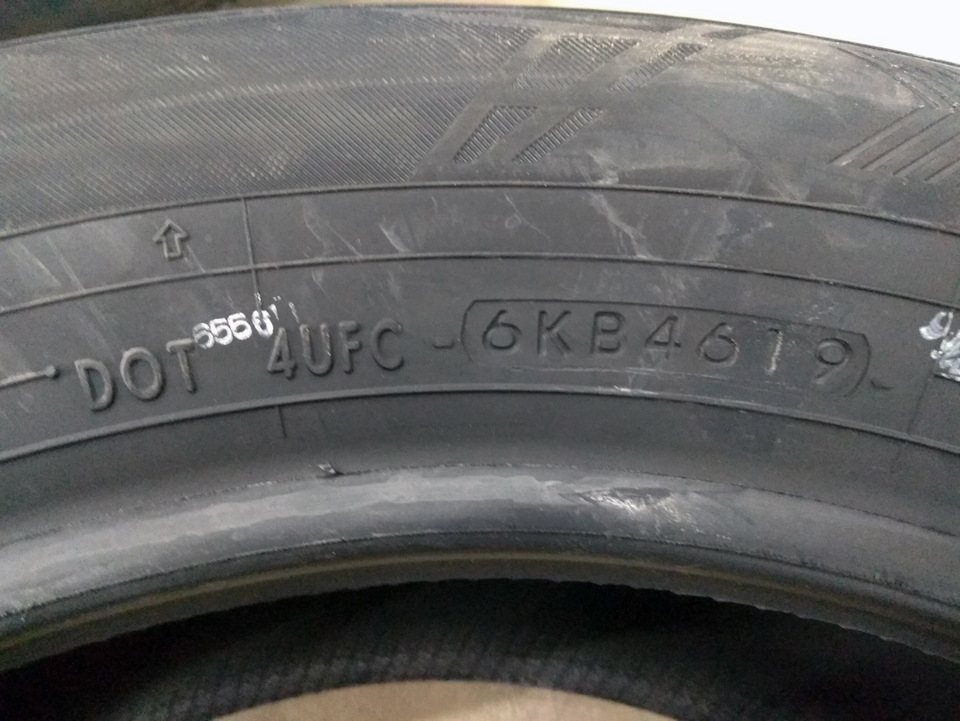 Yokohama Geolandar CV G058_свежак, произведена в середине ноября 2019 г. — Subaru Forester (SJ)