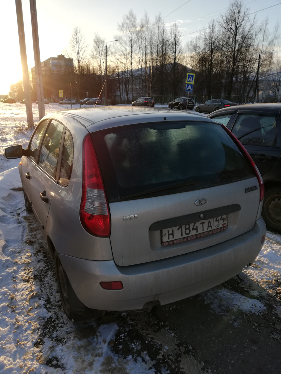 №9 — Смерть задних тормозов — Lada Калина Хэтчбек (1G), 1,6 л, 2011 ...