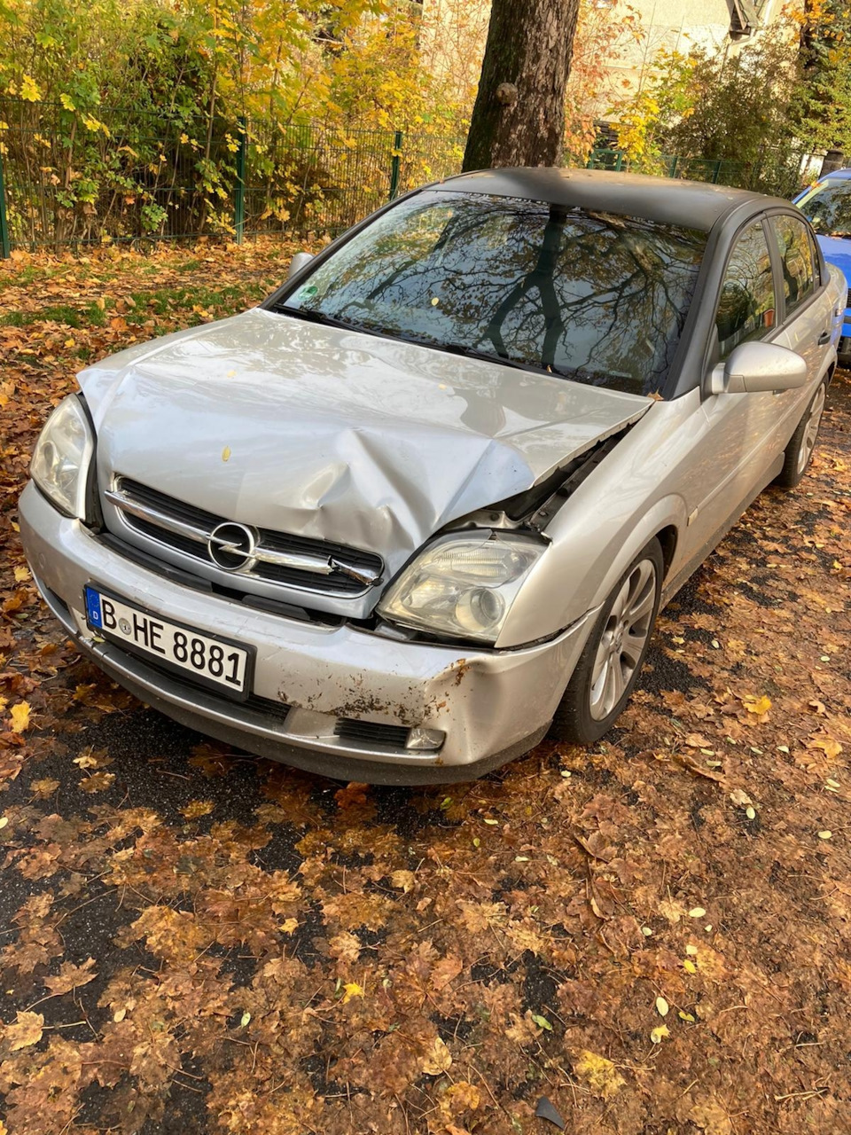 Прилитело — Opel Vectra C, 2,2 л, 2002 года | ДТП | DRIVE2