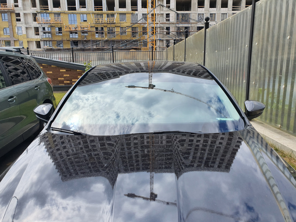 Дефлектор лобового стекла — Skoda Octavia A7 Mk3, 1,4 л, 2020 года ...