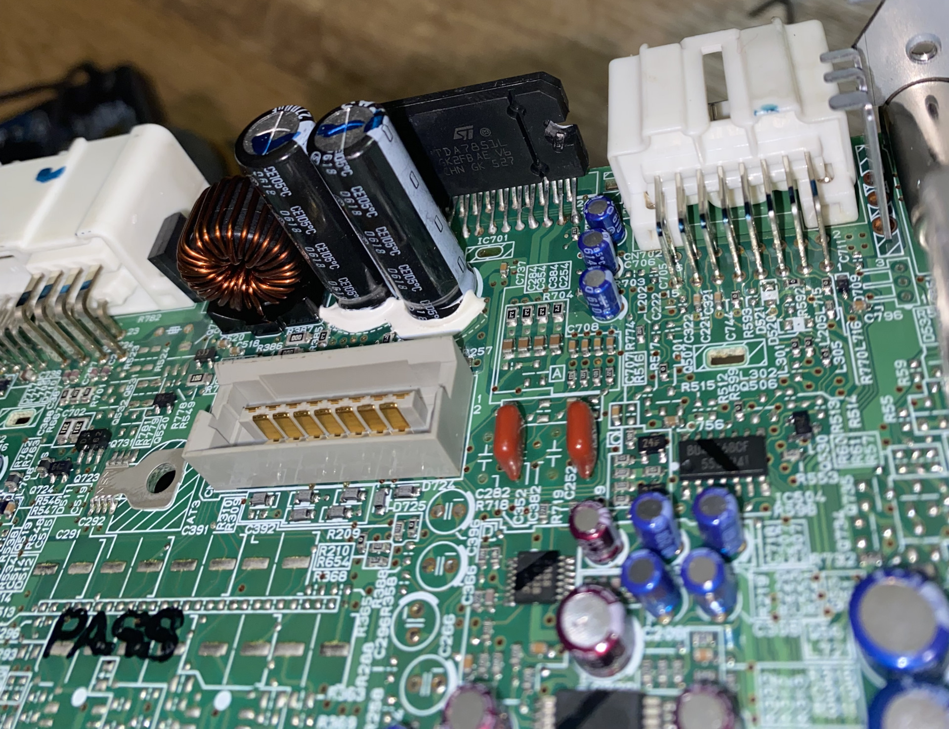 ТВИК штатной магнитолы CQ-MM4570AK Часть 1:Замена ОУ и УНЧ — Mazda 6 ...