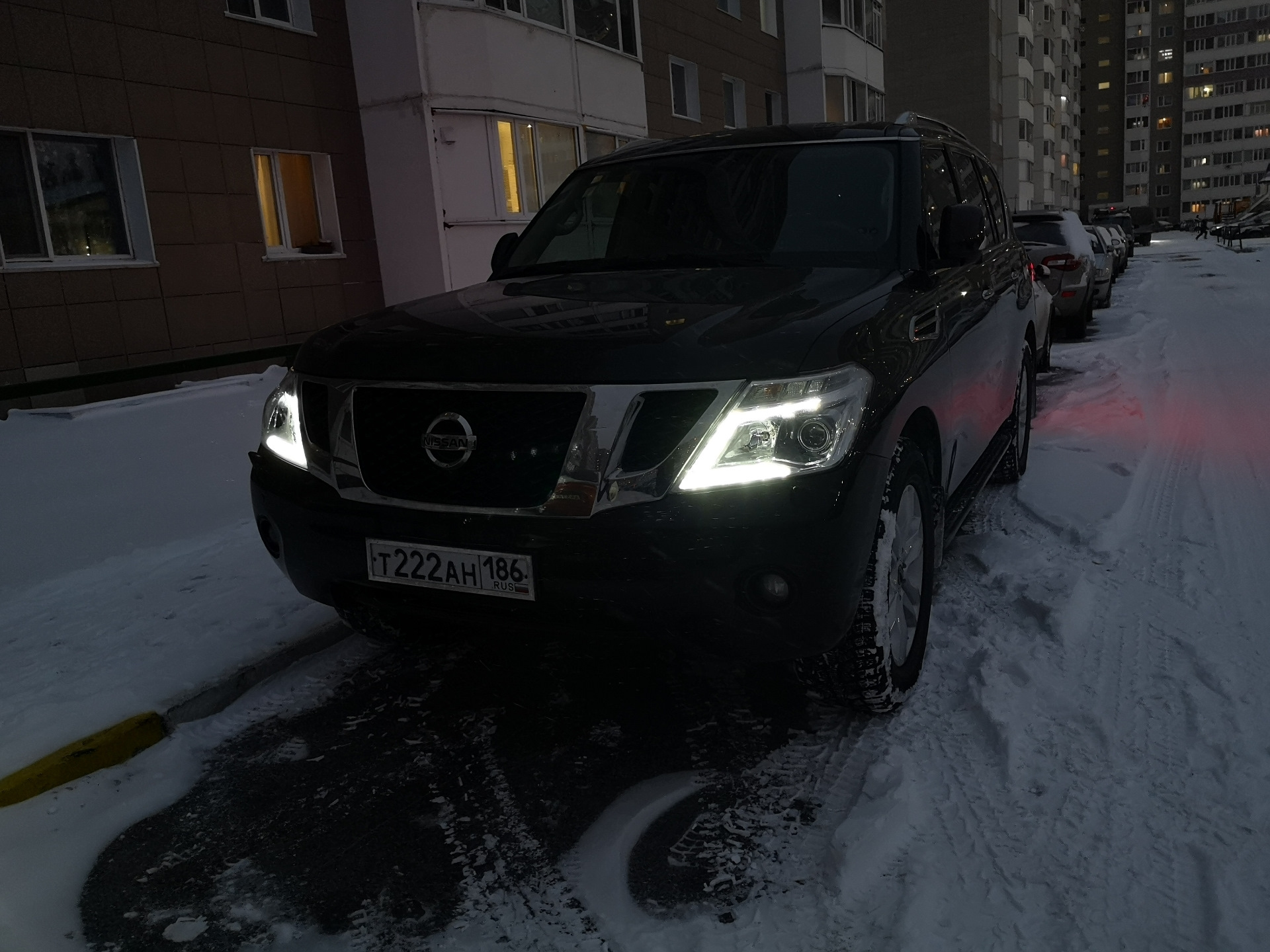 фары nissan patrol y62