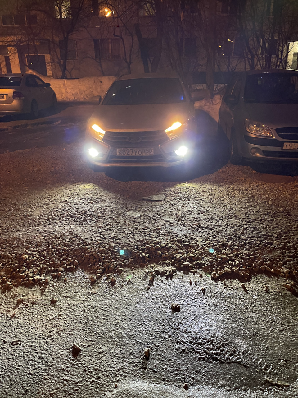 ПТФ — Lada Vesta SW (1G), 1,6 л, 2019 года | тюнинг | DRIVE2