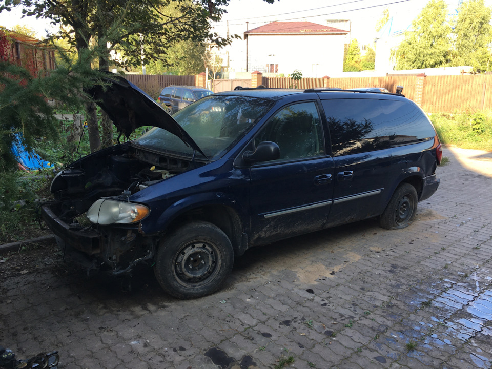Свап на 3.8 — часть 1: сборка — Chrysler Voyager (4G), 2,4 л, 2003 года ...